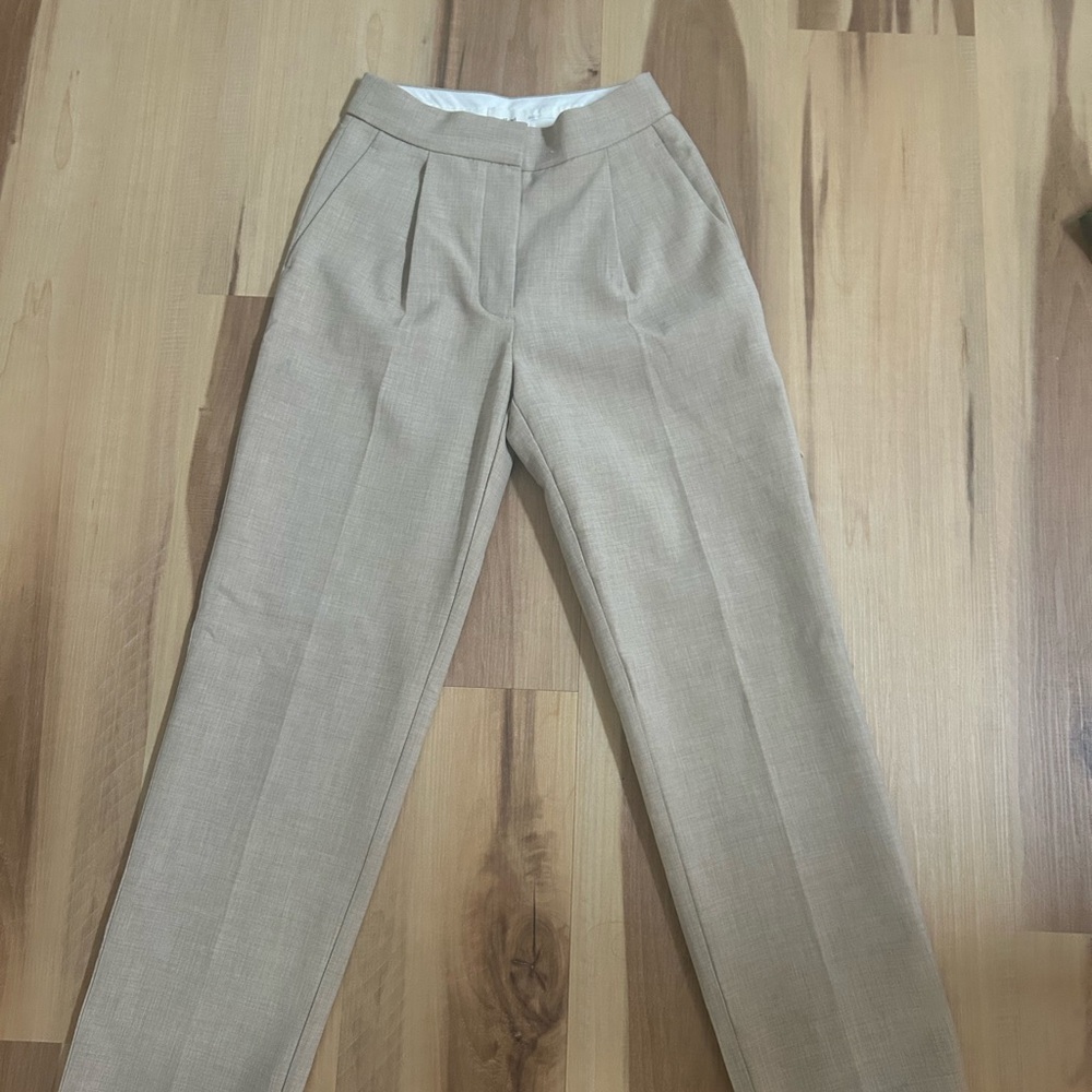 Aritzia Tan Trousers
